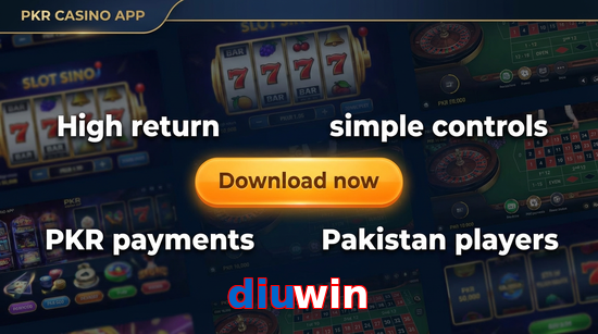 Main screen of Diuwin gamedownload page for PK players